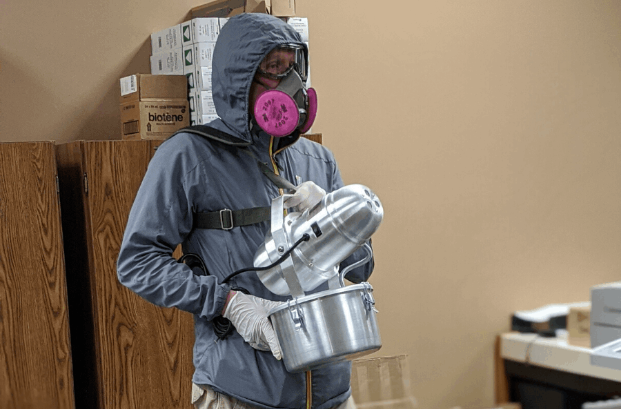 Disintecting Clinics by Ecosuds