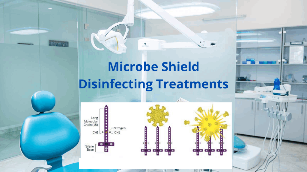 Microbe Shield Disinfecting treatment in Dental Office